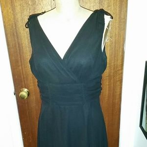 Black cocktail dress